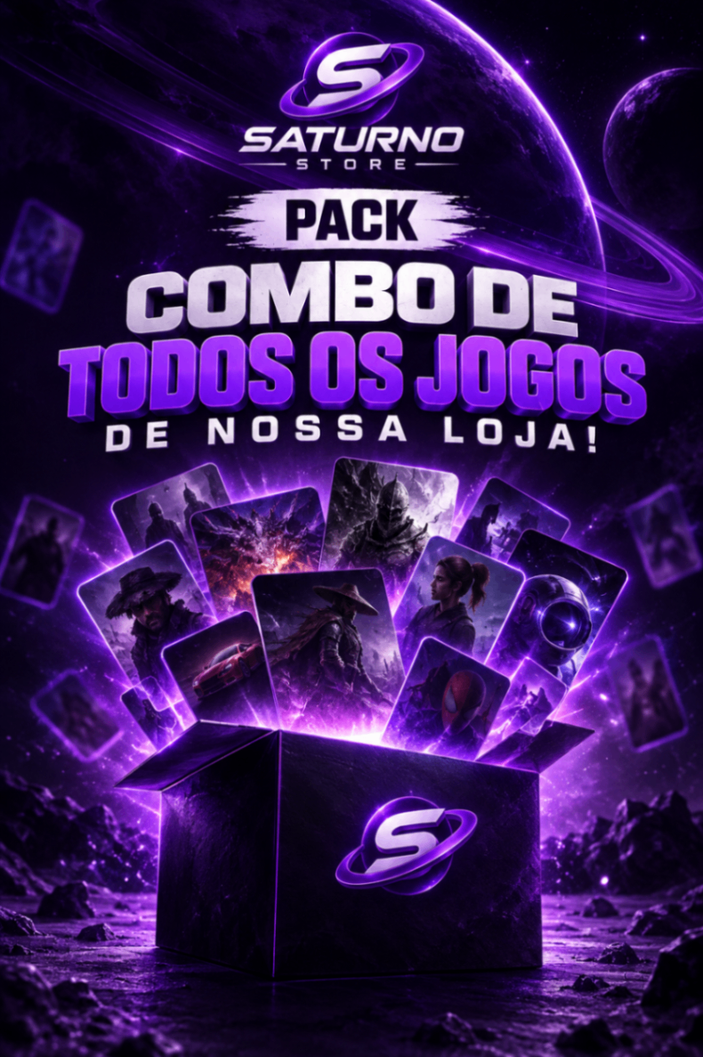 COMBO DE JOGOS - ATUAIS E FUTUROS